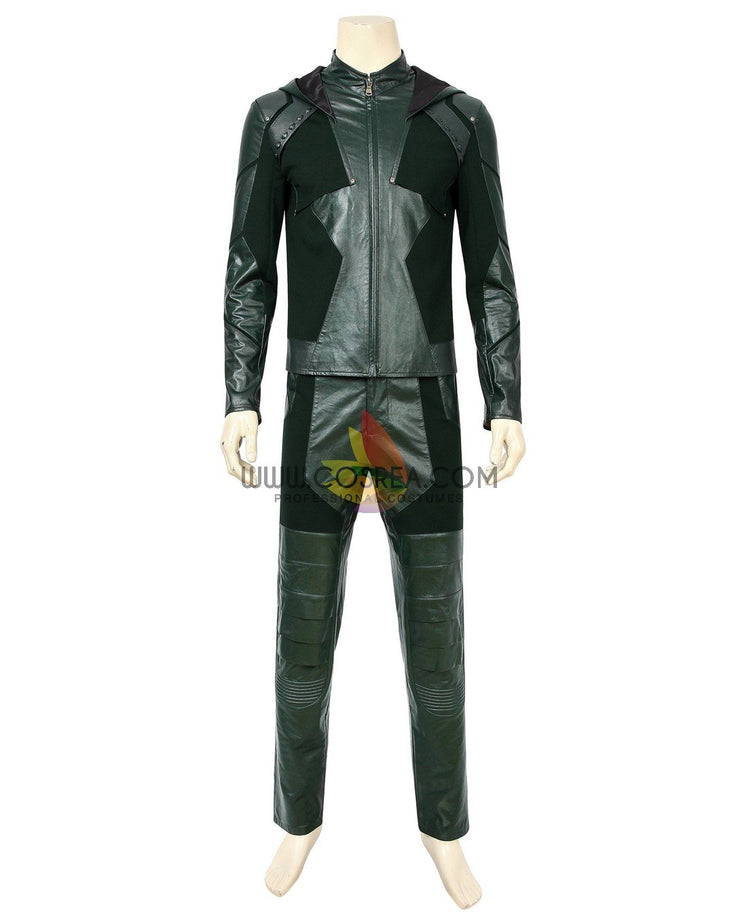 Cosrea DC Universe Green Arrow Season 8 Cosplay Costume