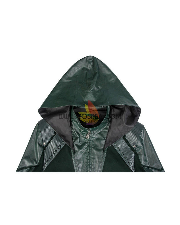 Cosrea DC Universe Green Arrow Season 8 Cosplay Costume