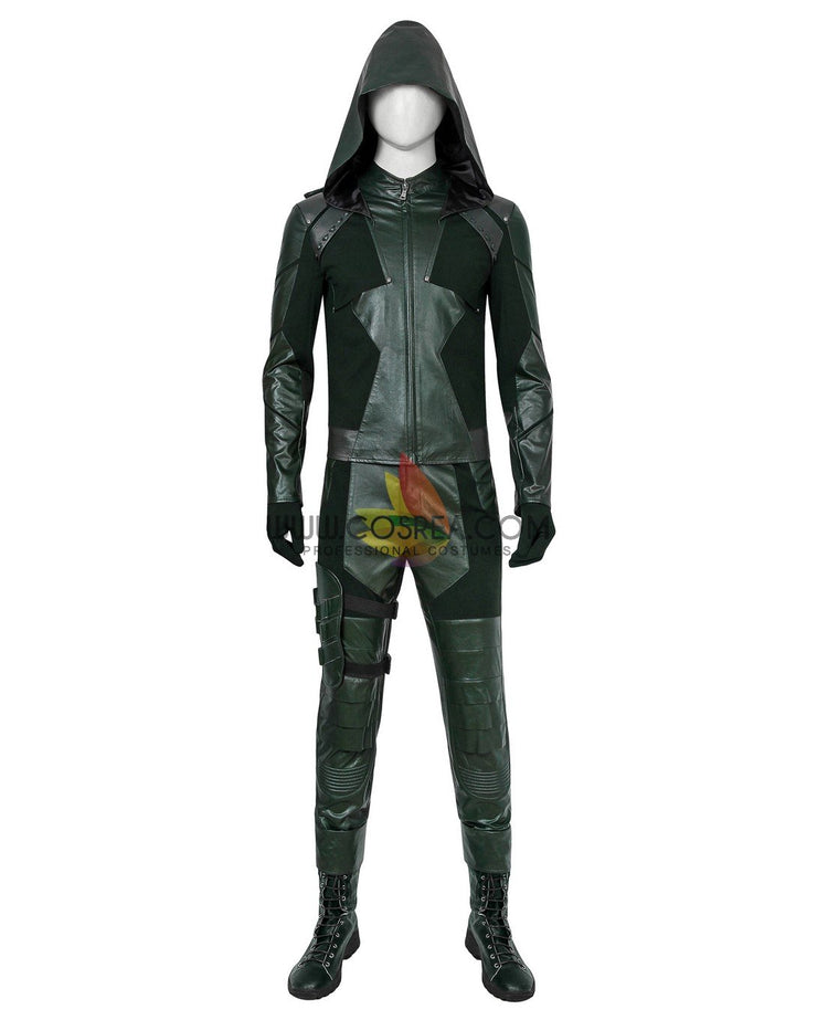 Cosrea DC Universe Green Arrow Season 8 Cosplay Costume