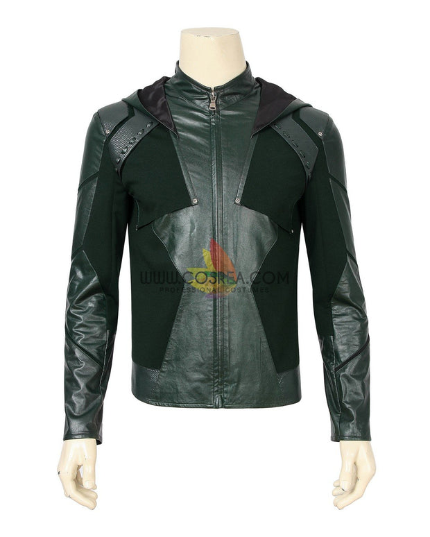 Cosrea DC Universe Green Arrow Season 8 Cosplay Costume