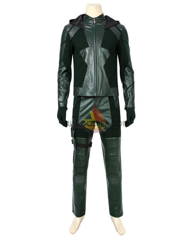 Cosrea DC Universe Green Arrow Season 8 Cosplay Costume