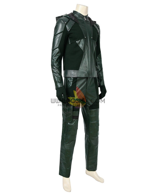 Cosrea DC Universe Green Arrow Season 8 Cosplay Costume