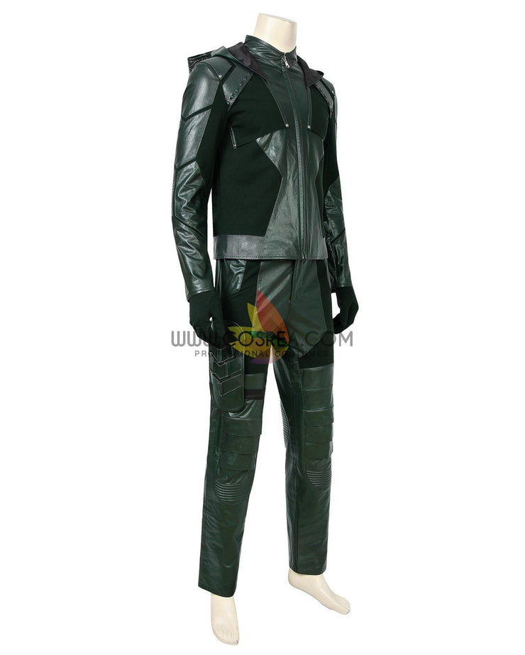 Cosrea DC Universe Green Arrow Season 8 Cosplay Costume