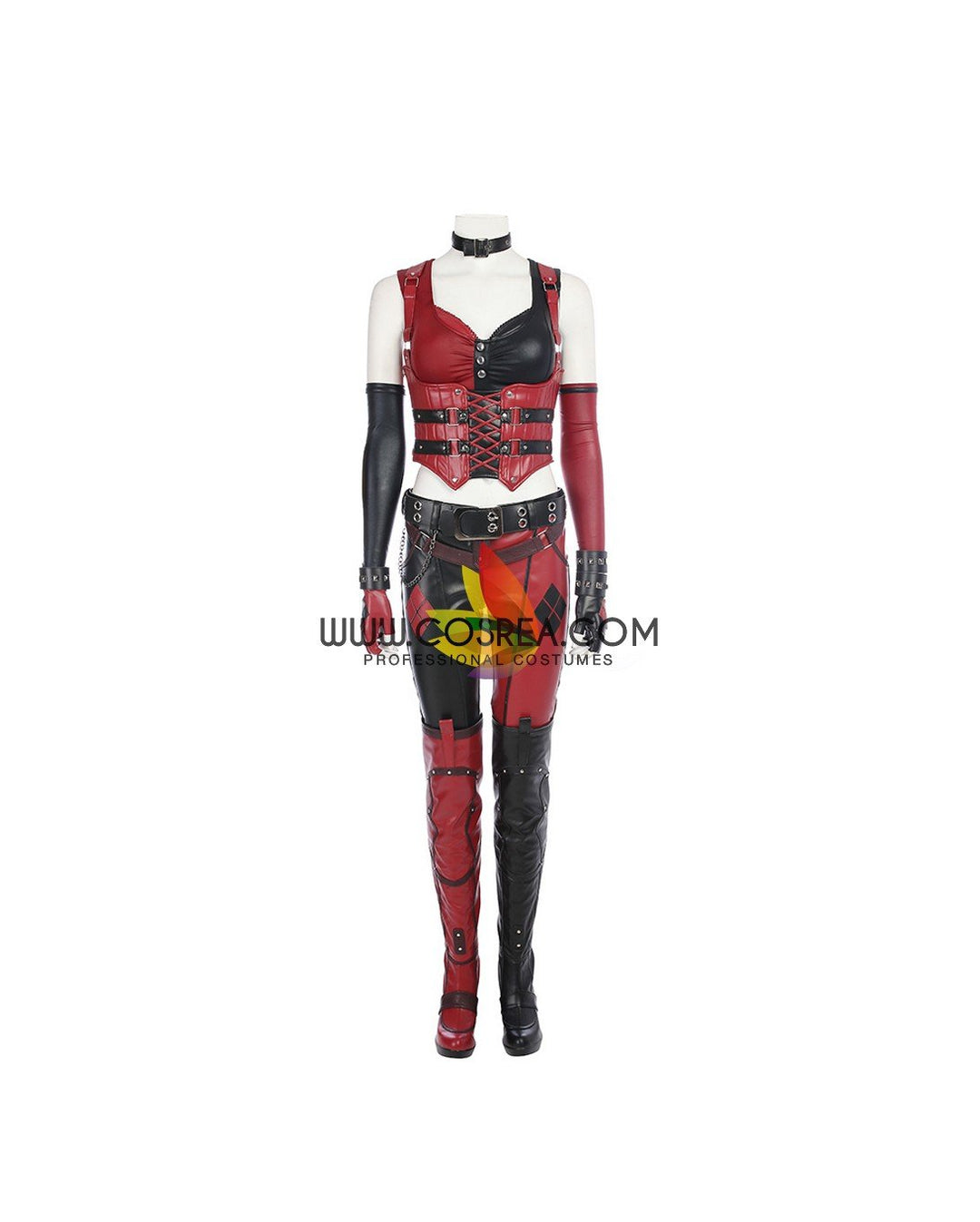 Harley Quinn Arkham Asylum Cosplay Costume