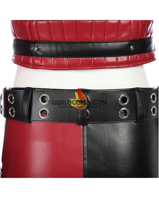 Cosrea DC Universe Harley Quinn Arkham Insurgency Cosplay Costume