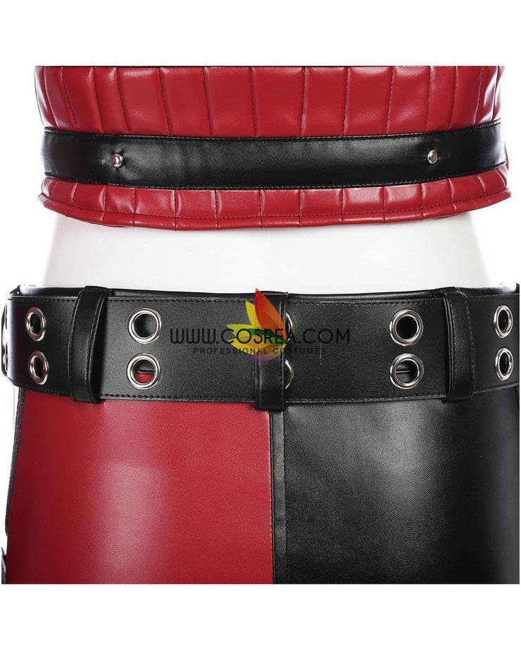 Cosrea DC Universe Harley Quinn Arkham Insurgency Cosplay Costume