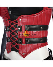 Cosrea DC Universe Harley Quinn Arkham Insurgency Cosplay Costume