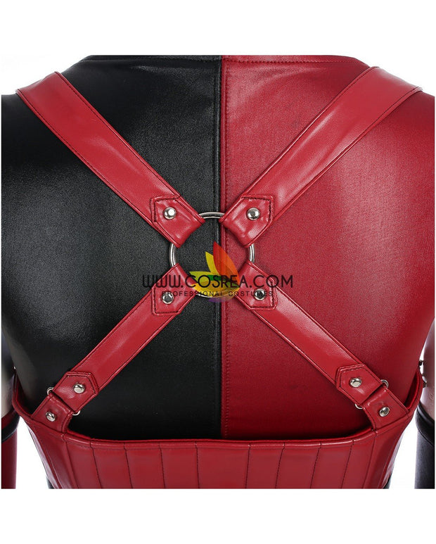 Cosrea DC Universe Harley Quinn Arkham Insurgency Cosplay Costume