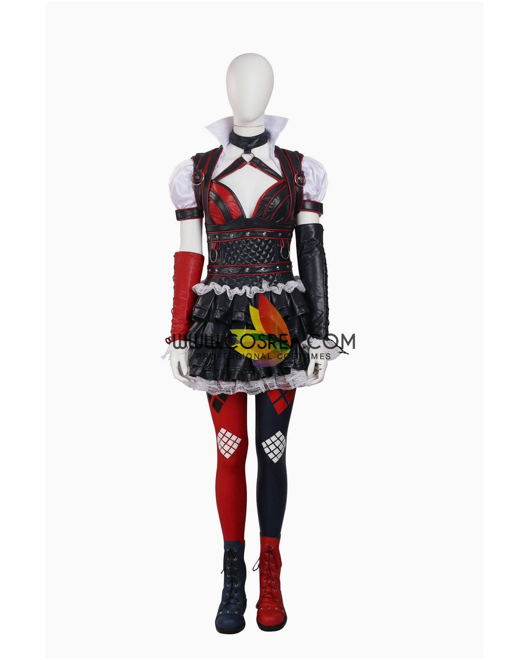 Harley Quinn Arkham Knight Cosplay Costume - Cosrea Cosplay