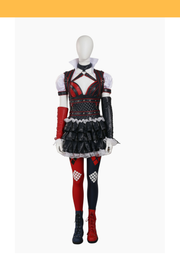 Cosrea DC Universe Harley Quinn Arkham Knight Cosplay Costume