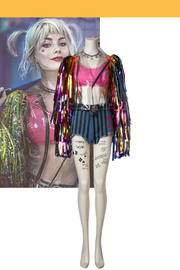 Cosrea DC Universe Harley Quinn Birds of Prey Cosplay Costume