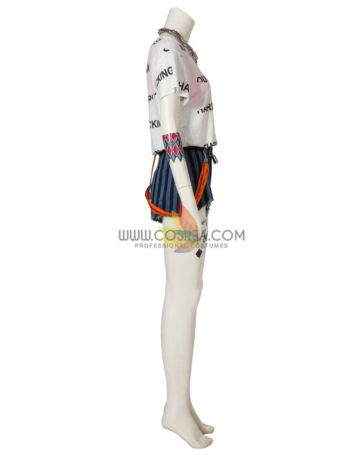 Cosrea DC Universe Harley Quinn Birds of Prey Poster Version Cosplay Costume