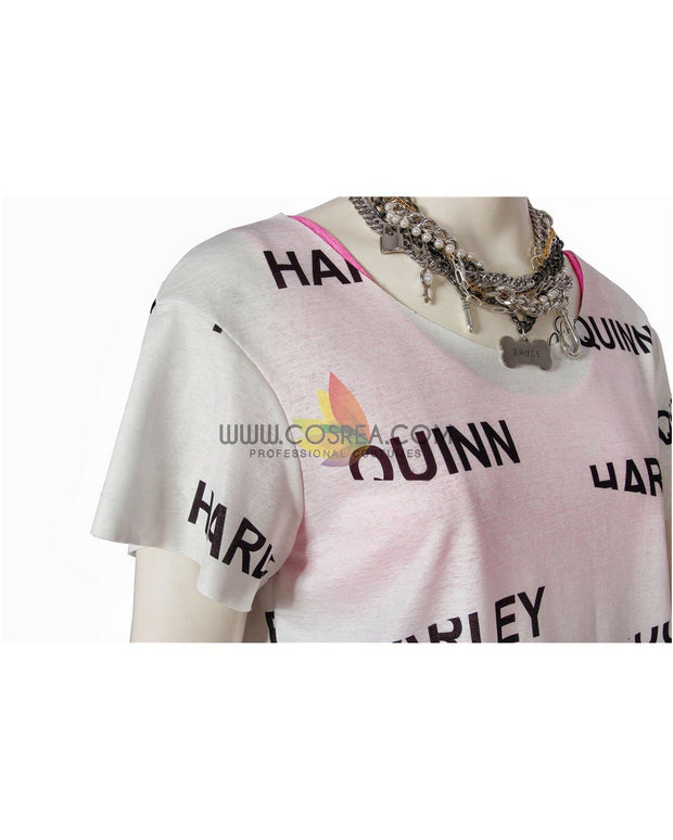 Cosrea DC Universe Harley Quinn Birds of Prey Poster Version Cosplay Costume