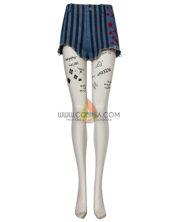 Cosrea DC Universe Harley Quinn Birds of Prey Poster Version Cosplay Costume