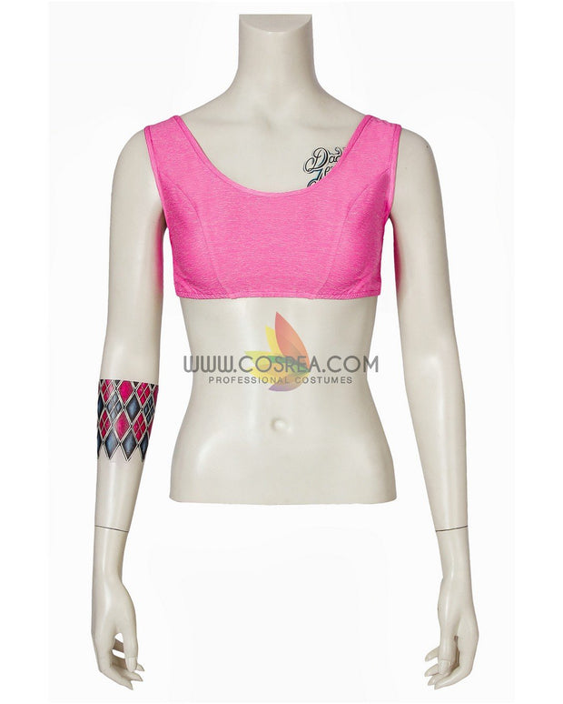 Cosrea DC Universe Harley Quinn Birds of Prey Poster Version Cosplay Costume