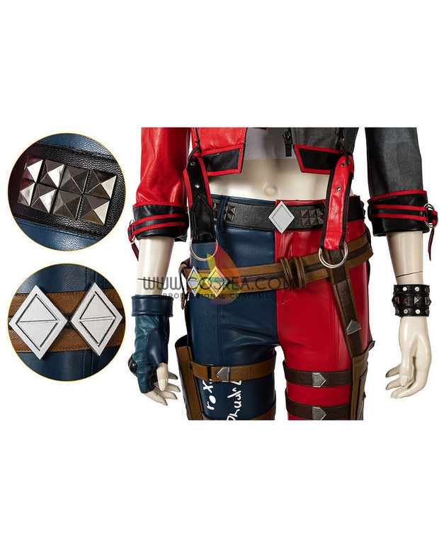 Cosrea DC Universe Harley Quinn Kill The Justice League Cosplay Costume