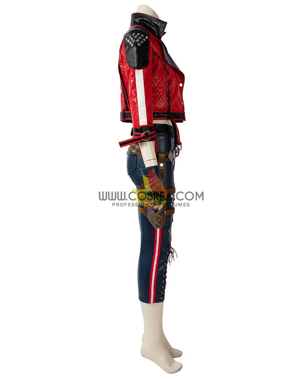 Cosrea DC Universe Harley Quinn Kill The Justice League Cosplay Costume
