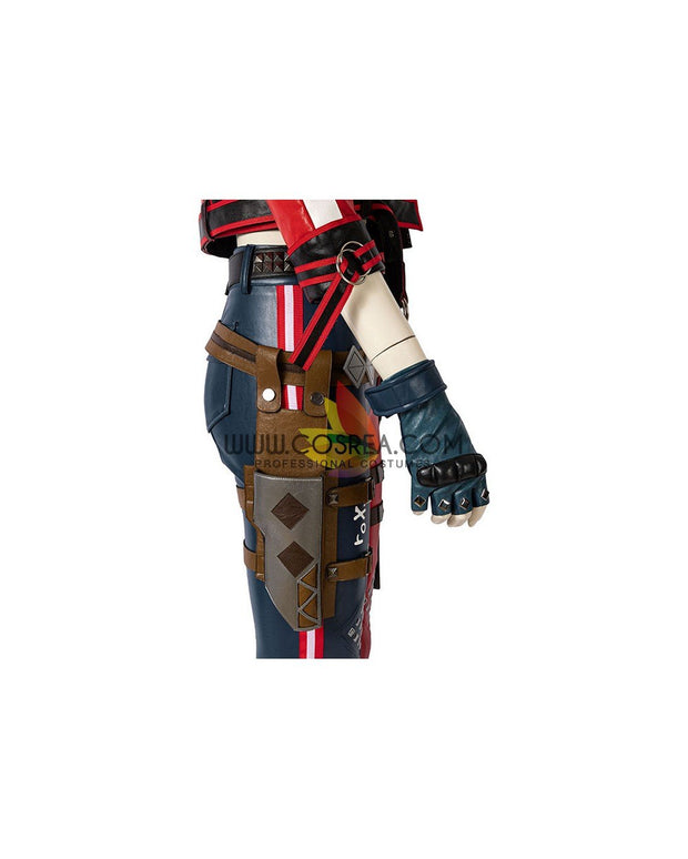Cosrea DC Universe Harley Quinn Kill The Justice League Cosplay Costume