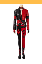 Cosrea DC Universe Harley Quinn Suicide Squad 2 PU Leather Cosplay Costume