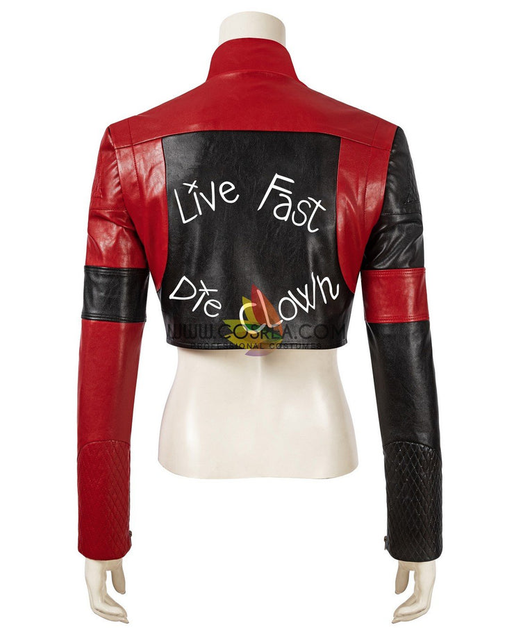 Cosrea DC Universe Harley Quinn Suicide Squad 2 PU Leather Cosplay Costume