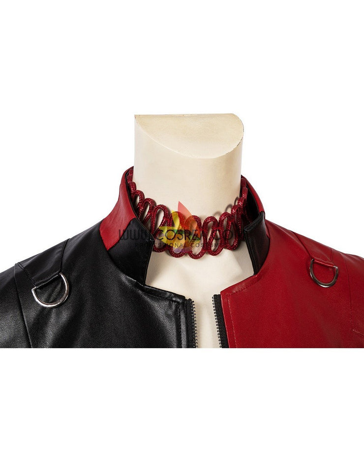 Cosrea DC Universe Harley Quinn Suicide Squad 2 PU Leather Cosplay Costume