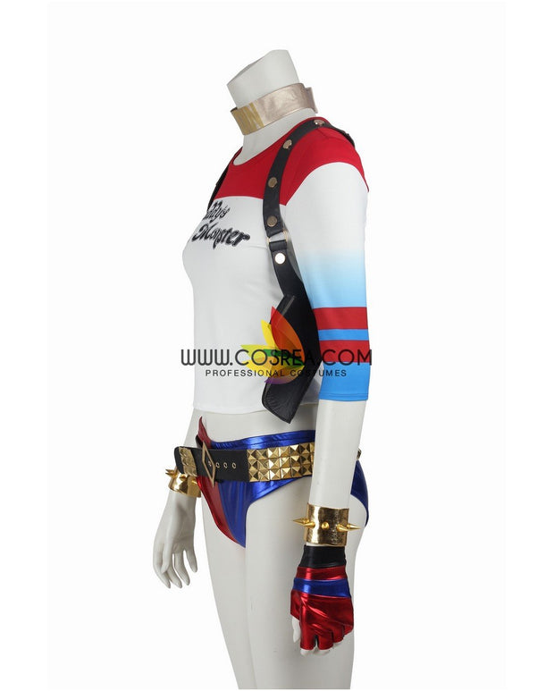 Cosrea DC Universe Harley Quinn Suicide Squad Cosplay Costume