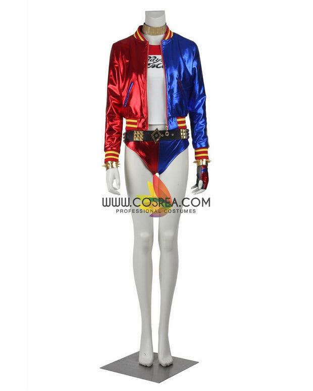 Cosrea DC Universe Harley Quinn Suicide Squad Cosplay Costume