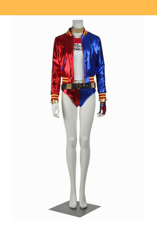 Cosrea DC Universe Harley Quinn Suicide Squad Cosplay Costume