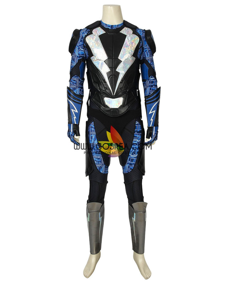 Cosrea DC Universe Jefferson Pierce Black Lightning Season 2 Cosplay Costume