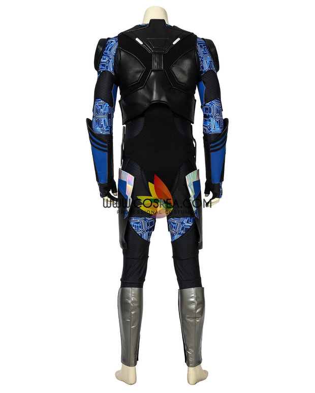 Cosrea DC Universe Jefferson Pierce Black Lightning Season 2 Cosplay Costume