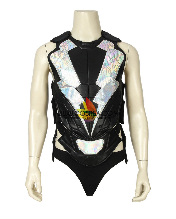 Cosrea DC Universe Jefferson Pierce Black Lightning Season 2 Cosplay Costume