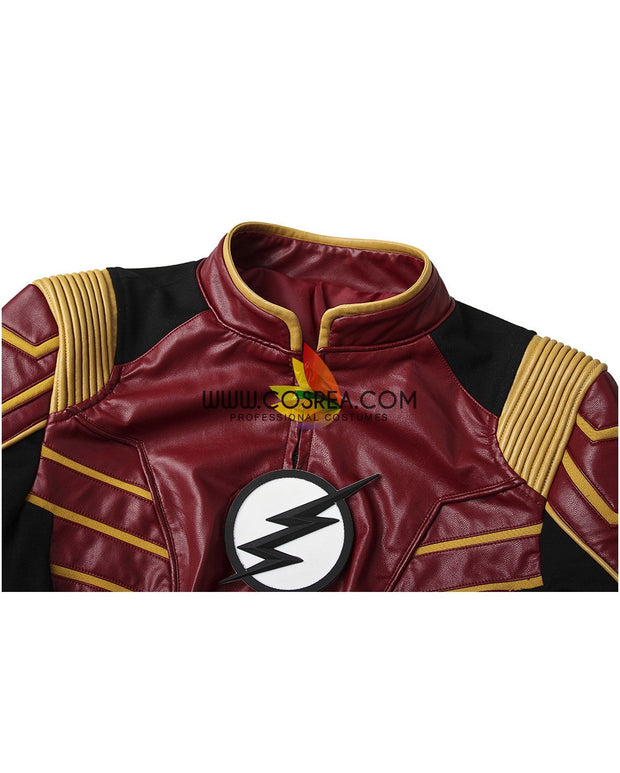 Cosrea DC Universe Jessie Quick Season 3 Cosplay Costume