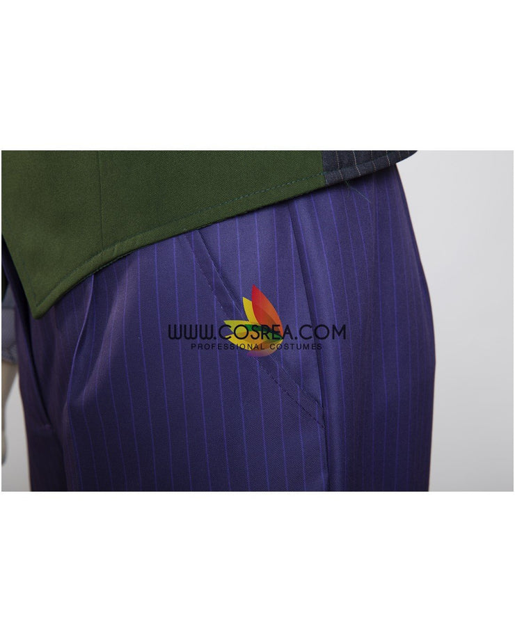 Cosrea DC Universe Joker The Dark Knight Rises Cosplay Costume