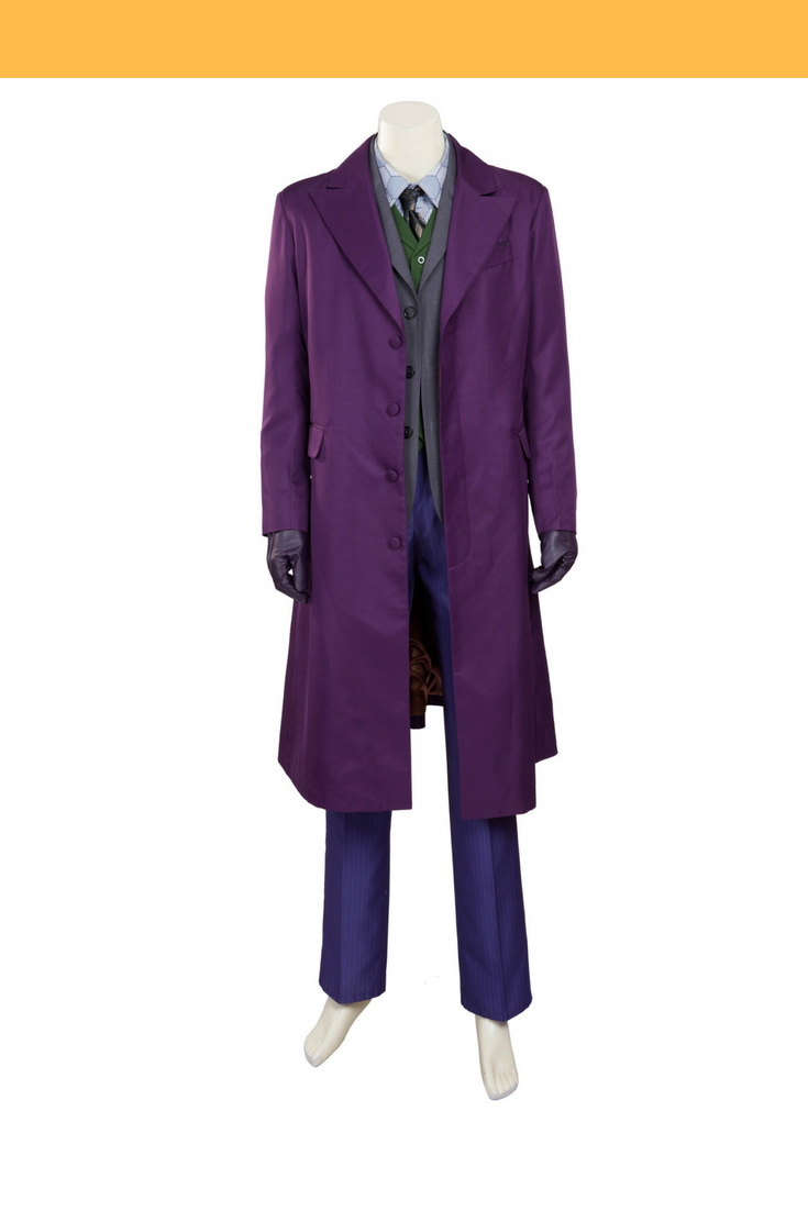 Cosrea DC Universe Joker The Dark Knight Rises Cosplay Costume