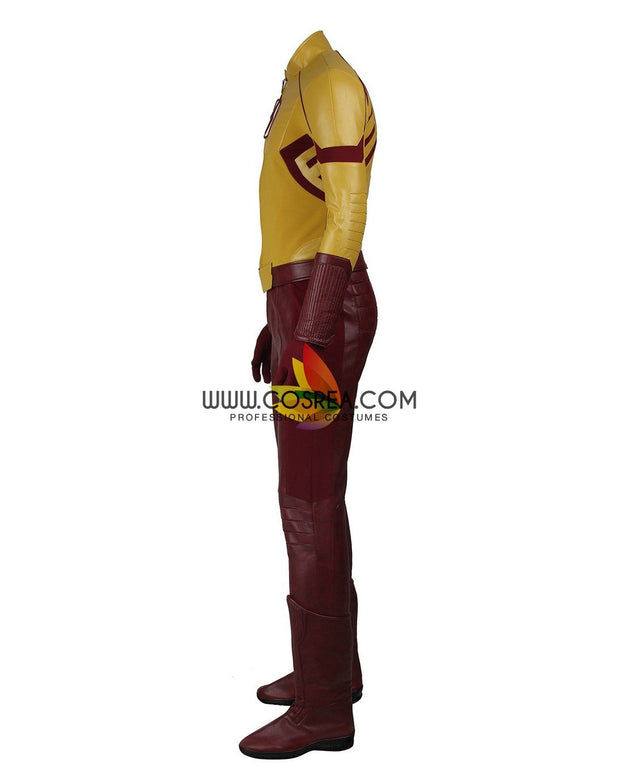 Cosrea DC Universe Kid Flash Season 3 Cosplay Costume