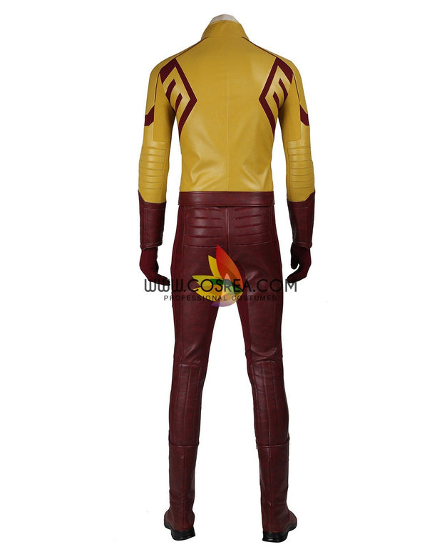 Cosrea DC Universe Kid Flash Season 3 Cosplay Costume