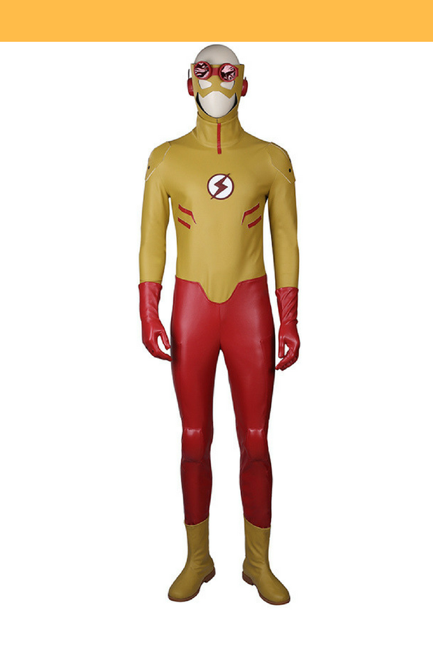 Kids The Flash Costume - Muscle Chest Superhero Outfit For Book Week, Halloween, Parties