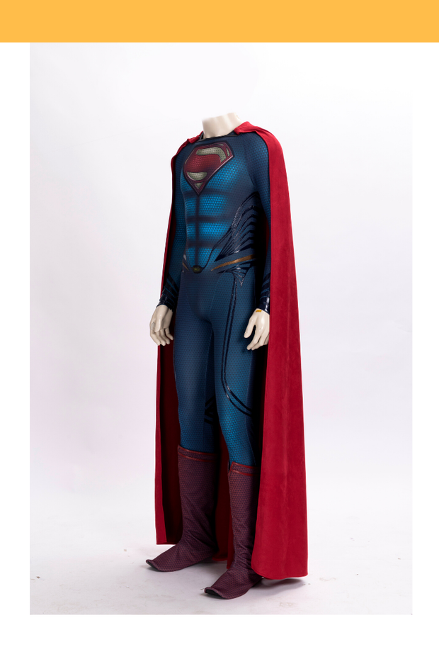 Cosrea DC Universe Man of Steel Superman Cosplay Costume