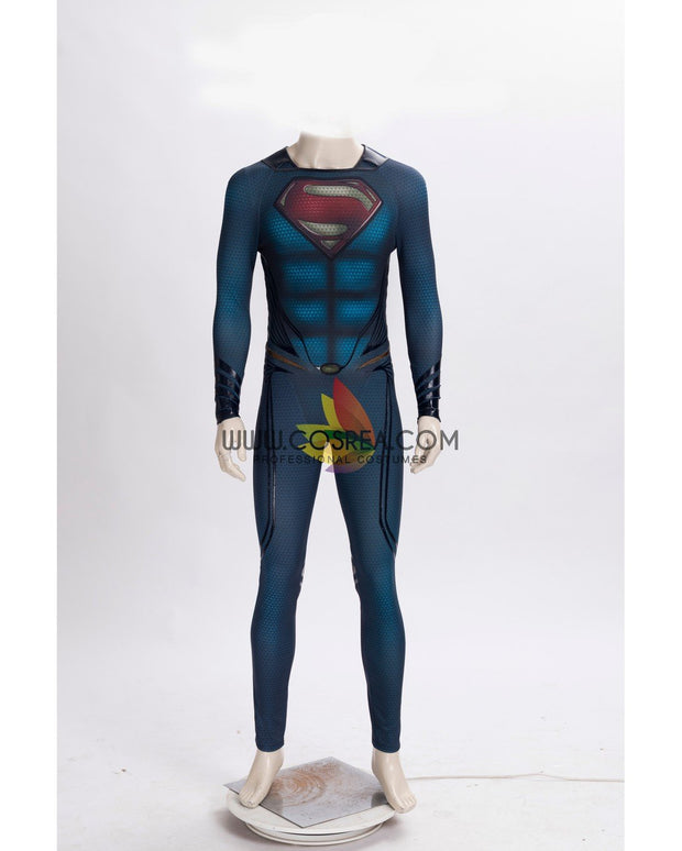 Cosrea DC Universe Man of Steel Superman Cosplay Costume