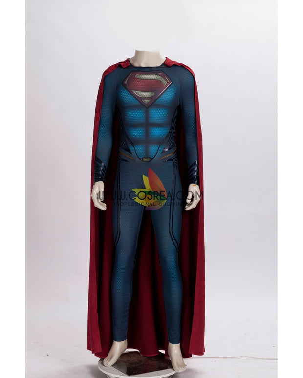 Cosrea DC Universe Man of Steel Superman Cosplay Costume