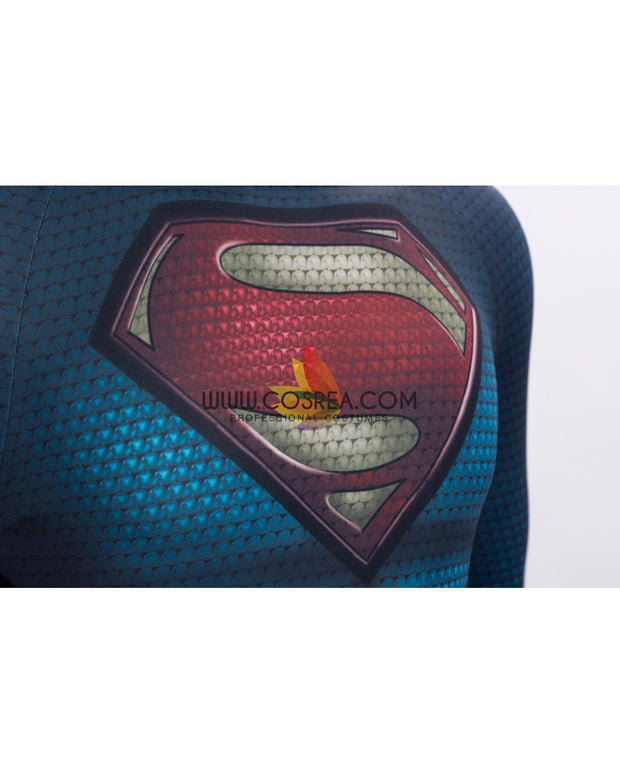 Cosrea DC Universe Man of Steel Superman Cosplay Costume