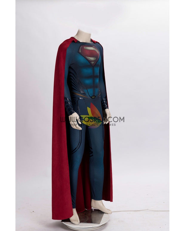 Man of Steel Superman Black Suit Cosplay Costume - Cosrea Cosplay