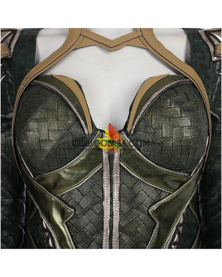 Cosrea DC Universe Mera Justice League Cosplay Costume