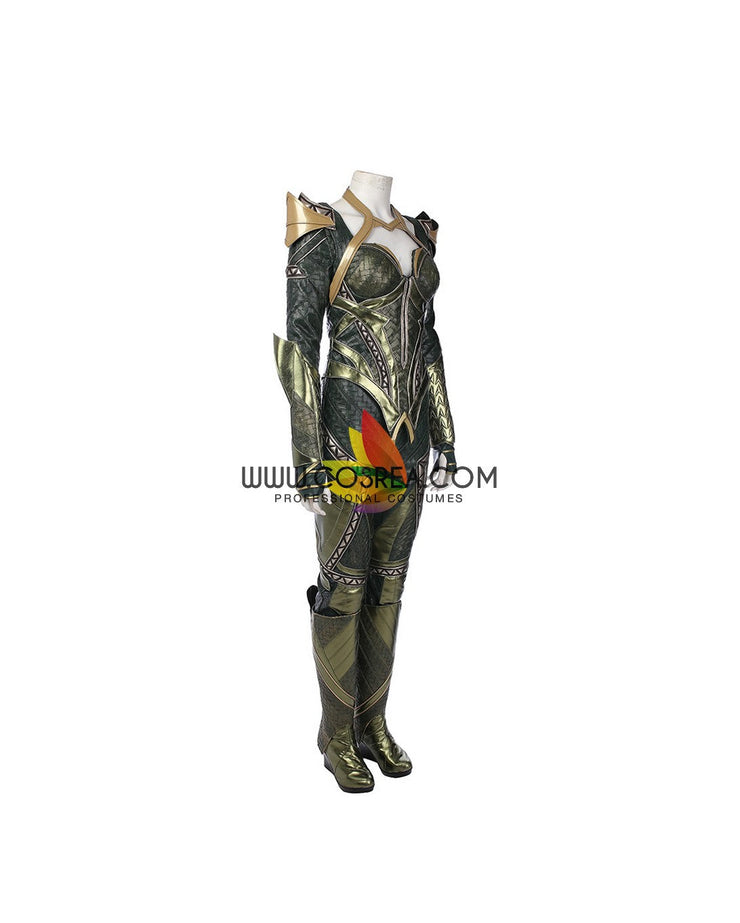 Cosrea DC Universe Mera Justice League Cosplay Costume