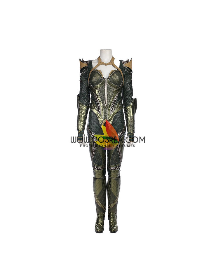 Cosrea DC Universe Mera Justice League Cosplay Costume