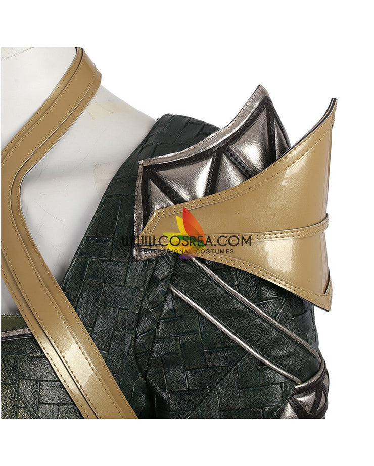 Cosrea DC Universe Mera Justice League Cosplay Costume