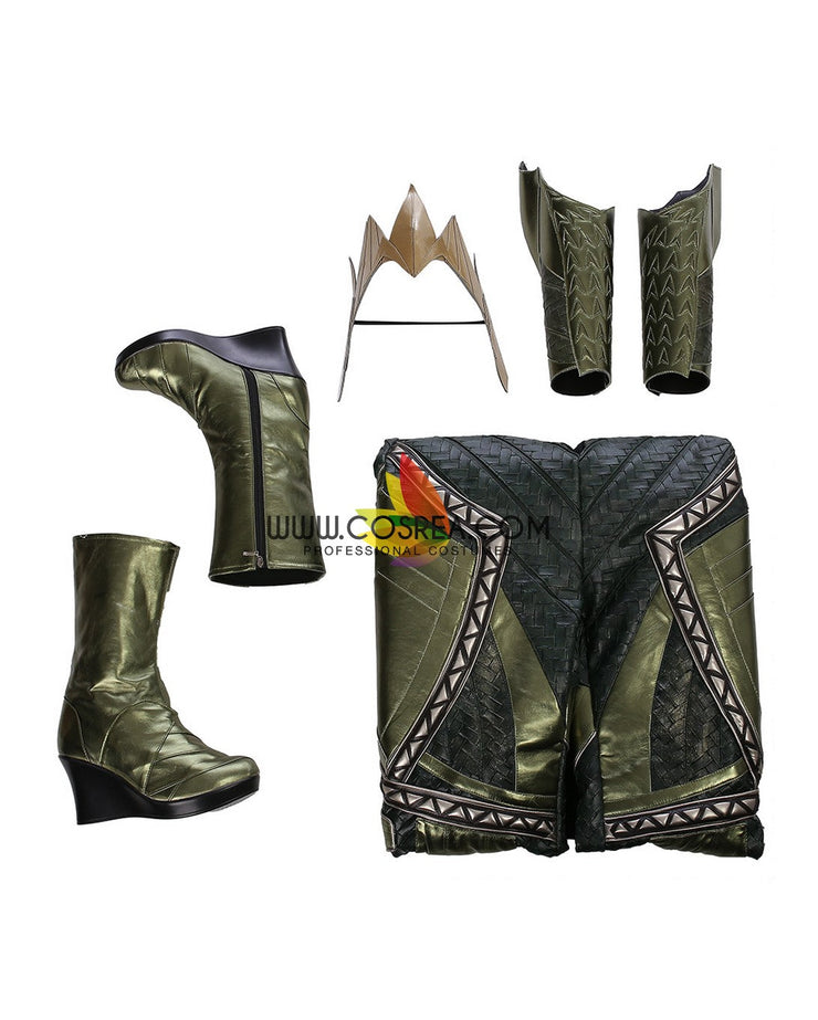 Cosrea DC Universe Mera Justice League Cosplay Costume