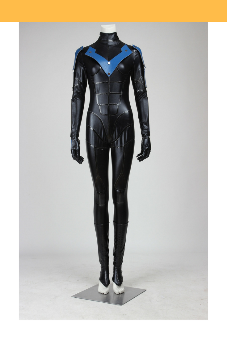 Cosrea DC Universe Nightwing Arkham City Female Cosplay Costume