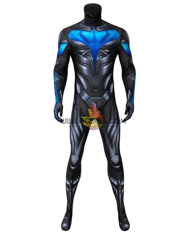 Cosrea DC Universe Nightwing Titans Digital Printed Cosplay Costume