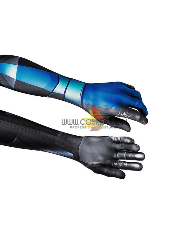 Cosrea DC Universe Nightwing Titans Digital Printed Cosplay Costume